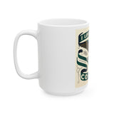 Eagle Lover's Ceramic Mug, 11oz, 15oz, Gift for Birdwatchers, Coffee Enthusiasts, Nature Lovers, Unique Home Decor