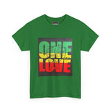 ONE LOVE Unisex Heavy Cotton Tee