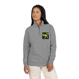 Embroidered Logo Fleece Pullover — MALVIA'S Chest Stitch