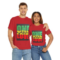 ONE LOVE Unisex Heavy Cotton Tee