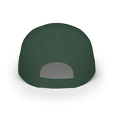 Jamaica Map Patch Baseball Cap — Island Outline Embroidered Low-Profile Hat