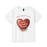 Youth Tee - Good Valentine's Day Love Vibes for Grandma