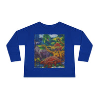Toddler Tee - Custom T-Rex Design, 100% Combed Ringspun Cotton, Unisex Fit