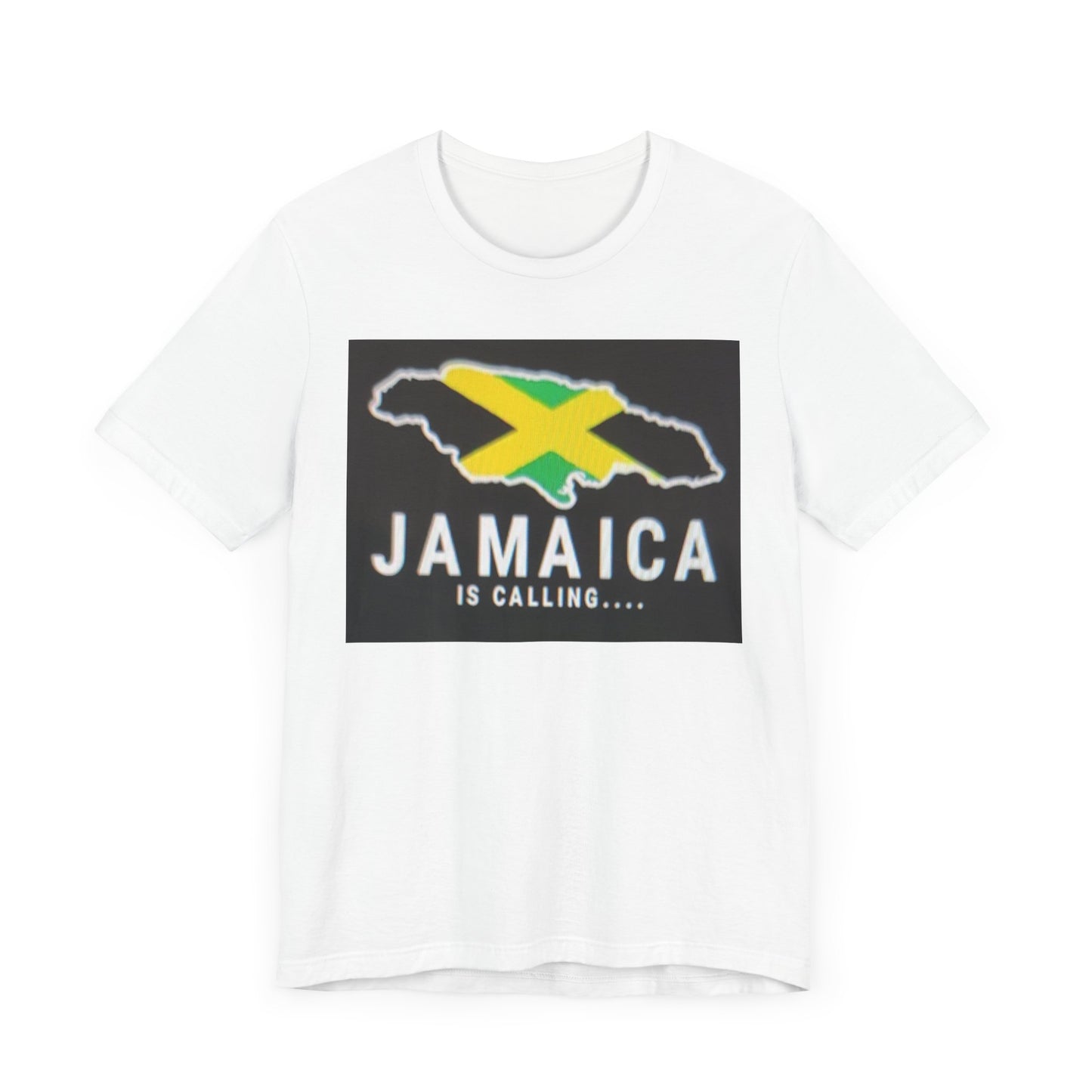 Jamaica Is Calling Unisex Jersey Tee - Casual Summer Vibe