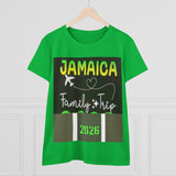 Jamaica Faily Trip -Women's Midweight Cotton Tee