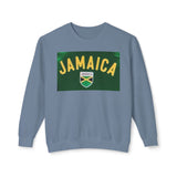 Unisex Jamaica Crewneck Sweatshirt - Lightweight and Comfortable