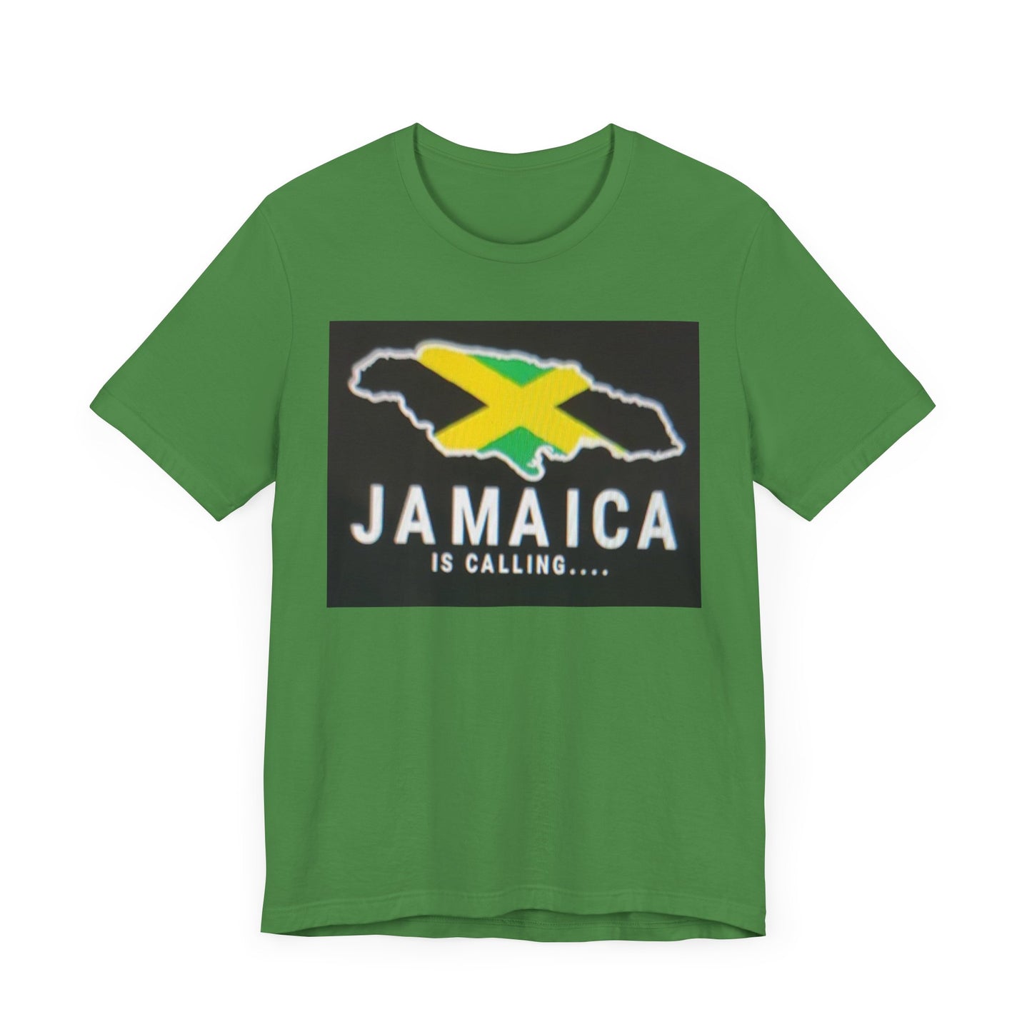 Jamaica Is Calling Unisex Jersey Tee - Casual Summer Vibe