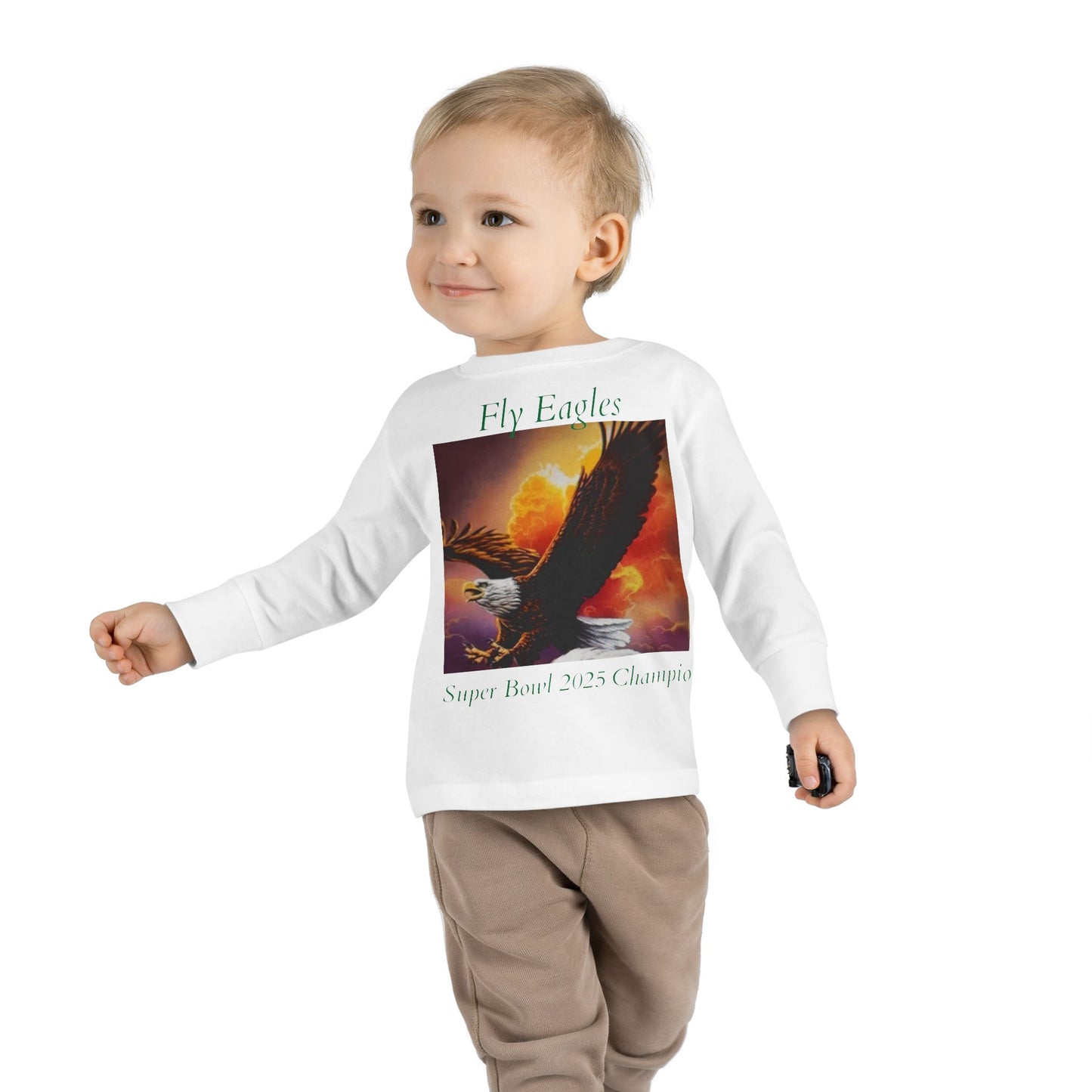 Eagles Super Bowl 2025 Champions Toddler Tee