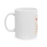 Happy Thanksgiving 11/27/2025 Turkey Mug | Thanksgiving Ceramic Mug