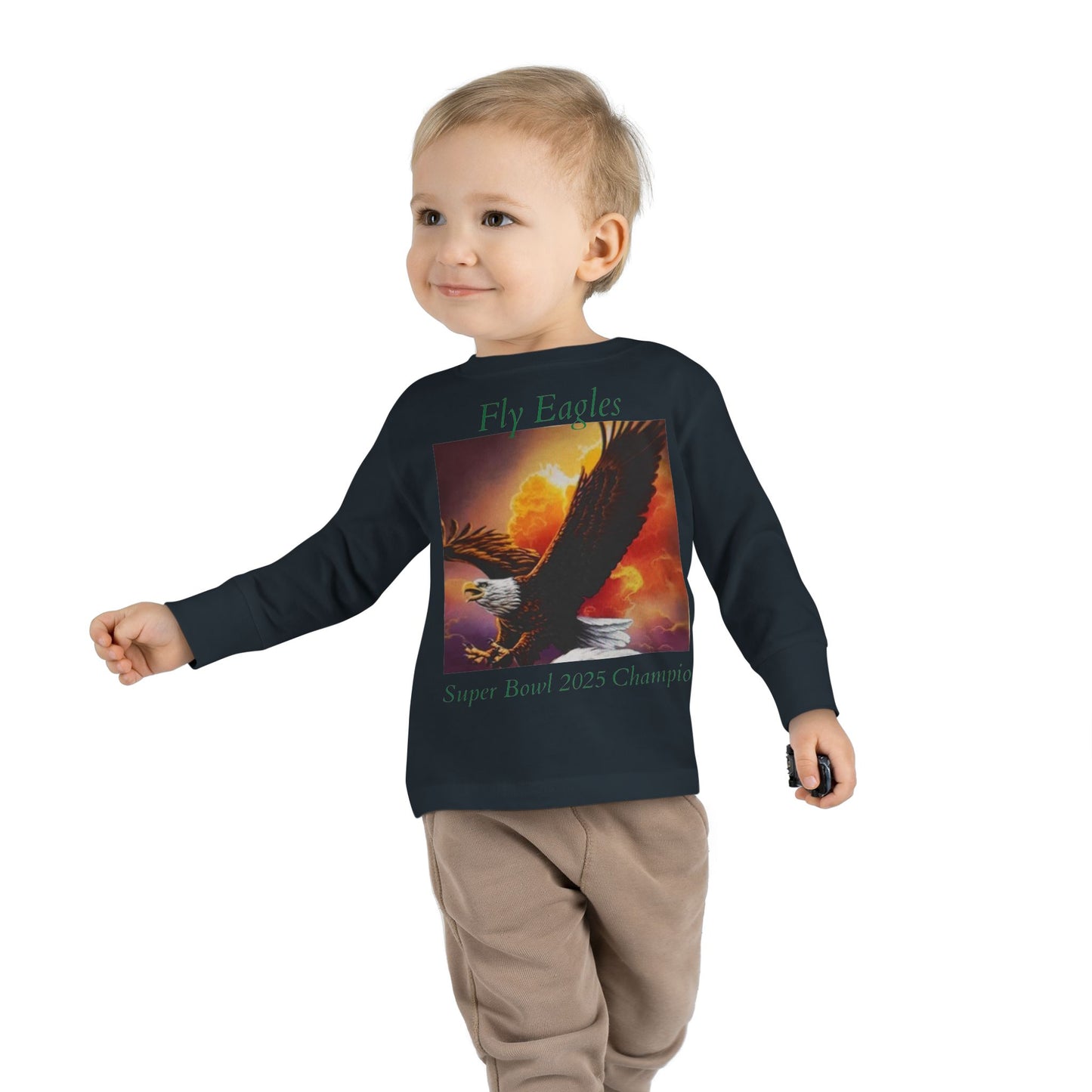 Eagles Super Bowl 2025 Champions Toddler Tee