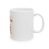Happy Thanksgiving 11/27/2025 Turkey Mug | Thanksgiving Ceramic Mug