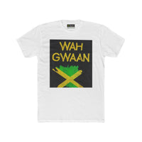 Wah Gwaan Unisex Cotton Crew Tee - Bold Jamaican Vibes