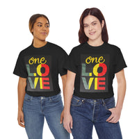 ONE LOVE Unisex Tee - Sustainable Cotton Comfort