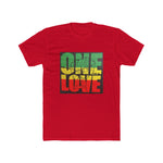 Cotton Crew Tee - ONE LOVE Unisex Shirt with High Quality Print