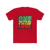 Cotton Crew Tee - ONE LOVE Unisex Shirt with High Quality Print