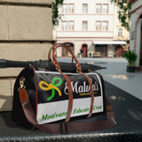 Weekend Getaway Bag, Durable Travel Duffel for Gym, Summer Vacation, Family Trips, Lightweight Nylon, MALVIA Design