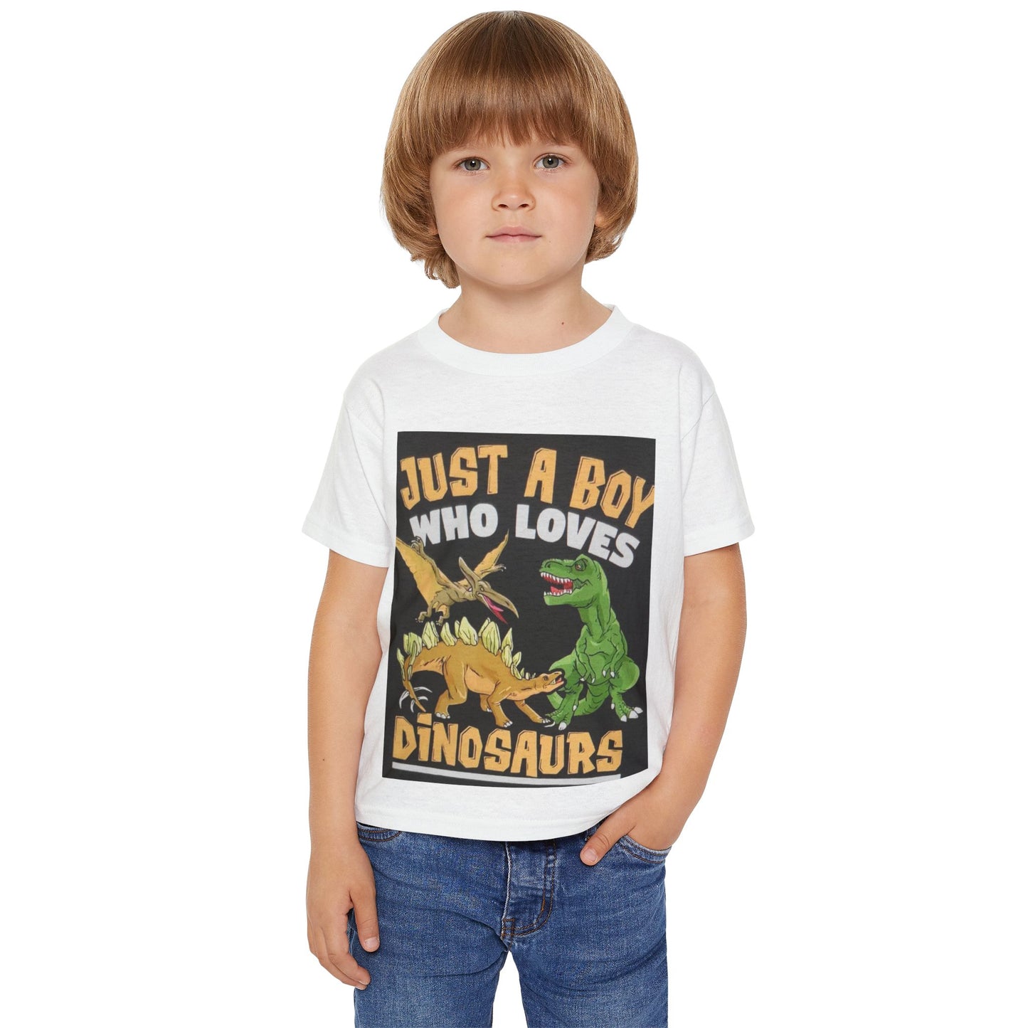 Toddler Dinosaur T-Shirt - Just a Boy Who Loves Dinosaurs
