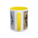 Blessed Accent Coffee Mug - 11oz & 15oz | Positive Vibes for Every Sip