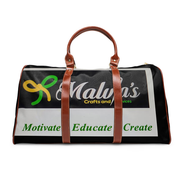 Weekend Getaway Bag, Durable Travel Duffel for Gym, Summer Vacation, Family Trips, Lightweight Nylon, MALVIA Design