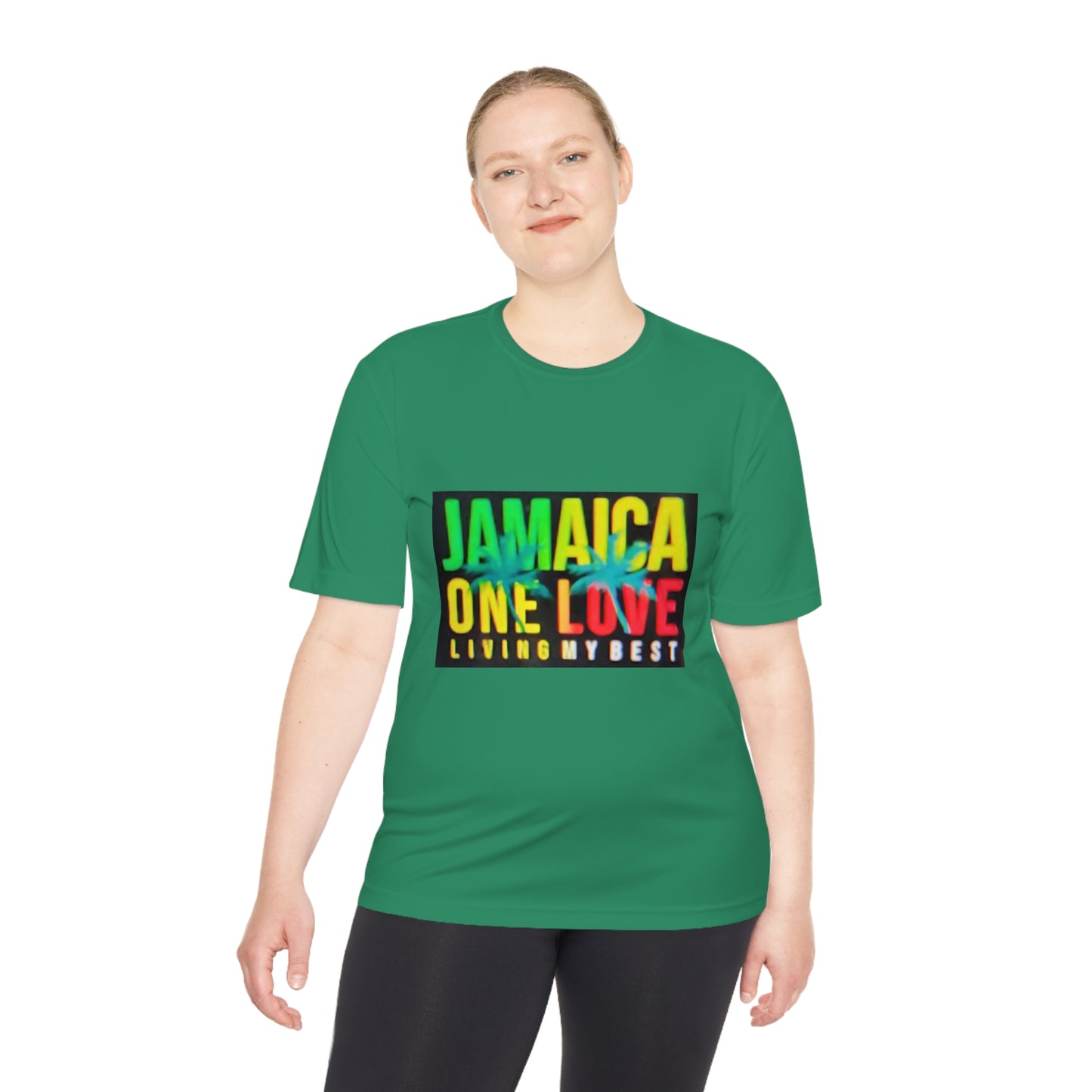 Jamaica One Love Unisex Moisture Wicking Tee