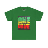 ONE LOVE Unisex Heavy Cotton Tee