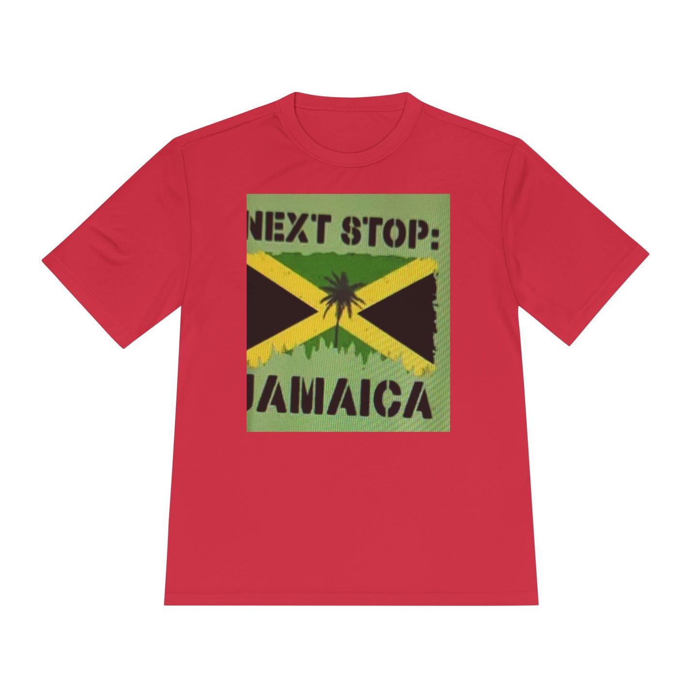 Jamaica Next Stop Unisex Moisture Wicking Tee