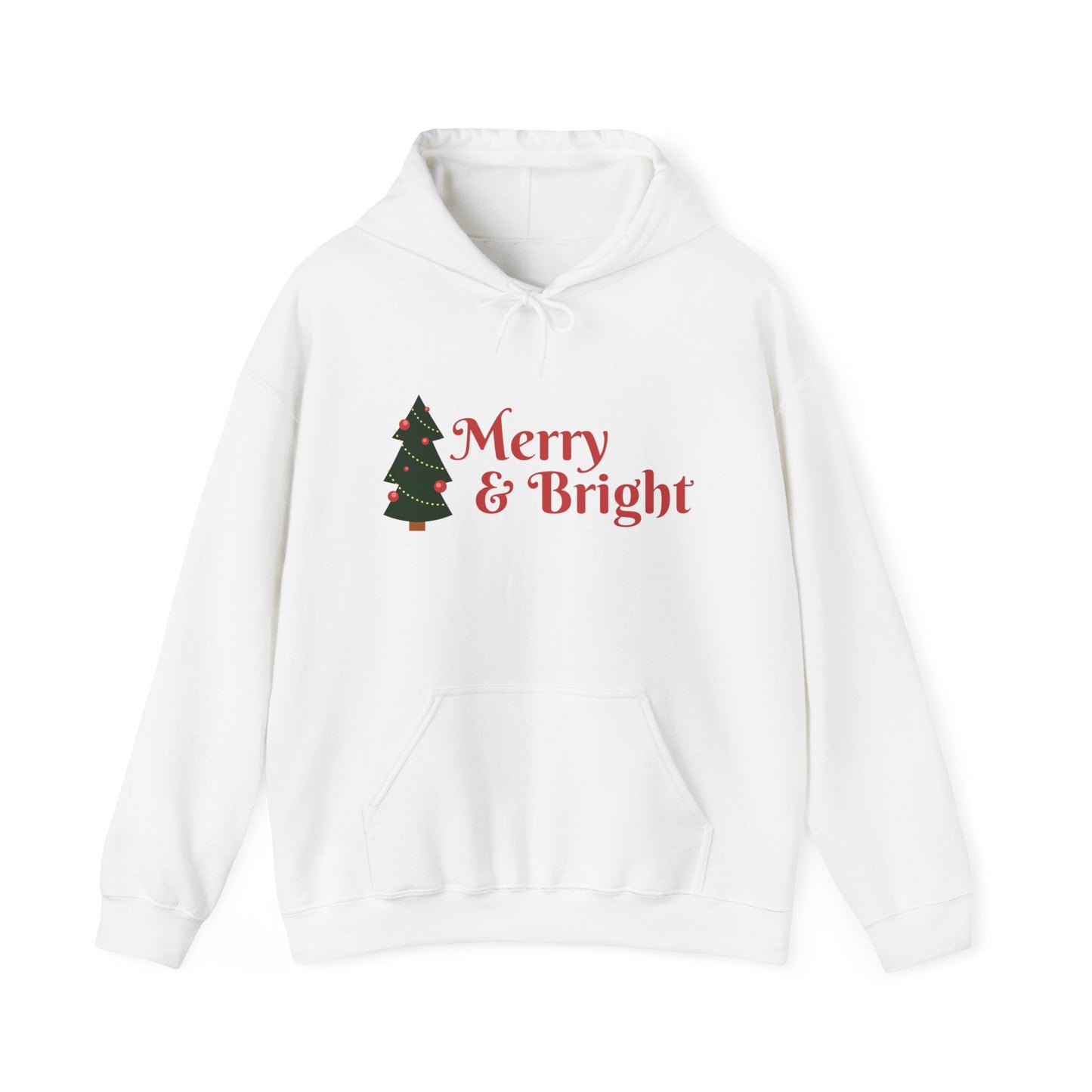 Merry & Bright Dog Lovers Hooded Sweatshirt