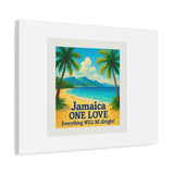 Canvas Wall Art - Support Jamaica Hurricane Mellissa Relief