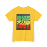 ONE LOVE Unisex Heavy Cotton Tee