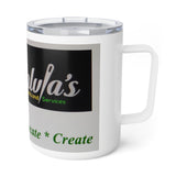 MALVIA'S Insulated Coffee Mug - Motivate Educate Cultivate