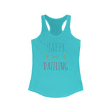 Happy and Dazzling Women’s Racerback Tank Top