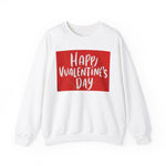 Happy Valentine's Day Unisex Crewneck Sweatshirt
