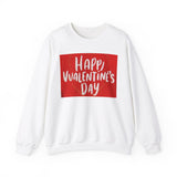 Happy Valentine's Day Unisex Crewneck Sweatshirt