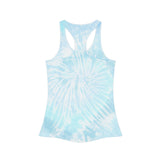 View of Buff Bay, Portland, JamaicaTie Dye Racerback Tank Top - Colorful Beach Vibes for Summer Fun