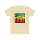Cotton Crew Tee - ONE LOVE Unisex Shirt with High Quality Print