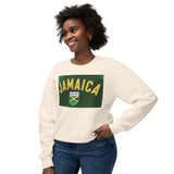 Unisex Jamaica Crewneck Sweatshirt - Lightweight and Comfortable