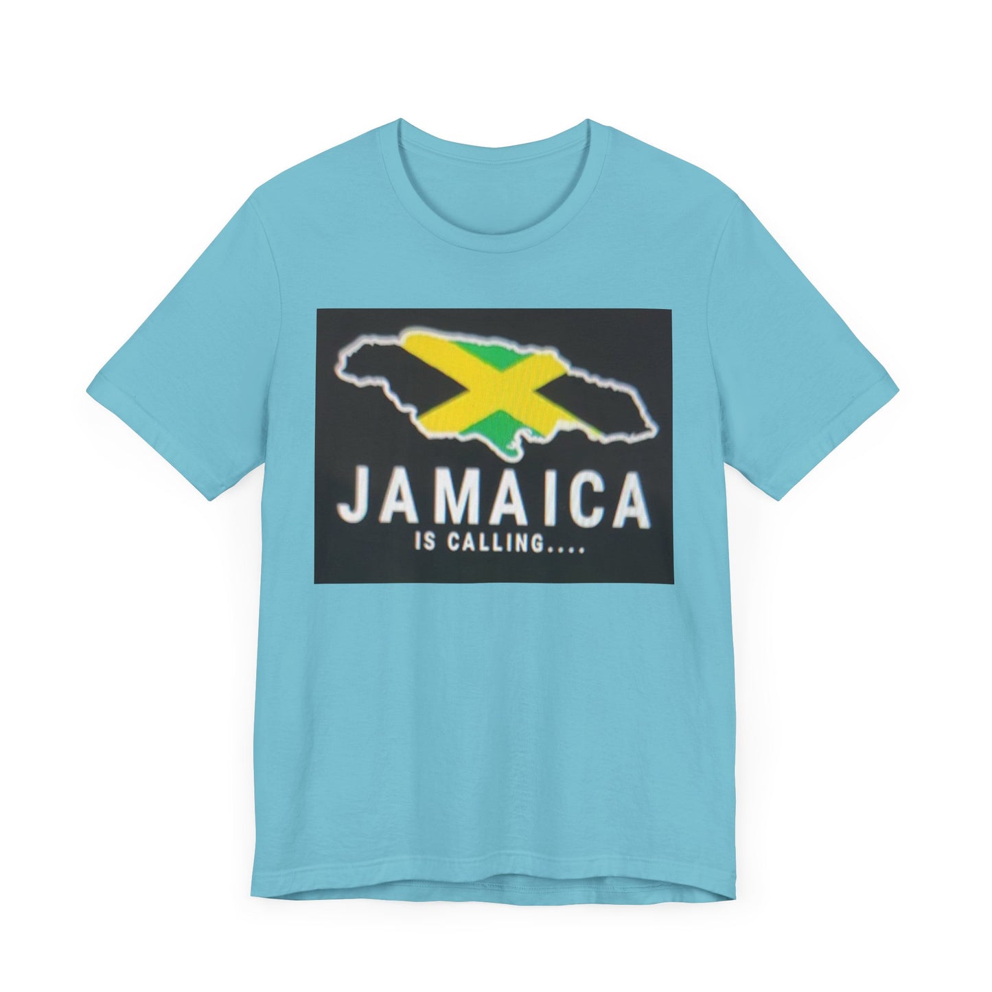 Jamaica Is Calling Unisex Jersey Tee - Casual Summer Vibe