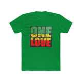 Cotton Crew Tee - ONE LOVE Unisex Shirt with High Quality Print