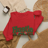 Hustle & Chill Crewneck Sweatshirt — Campus Streetwear Graphic Pullover