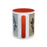 Blessed Accent Coffee Mug - 11oz & 15oz | Positive Vibes for Every Sip