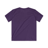 Kids Graphic Tee, Music Lover Gift for Boys and Girls, Rock Band Shirt, Neon Lightning Bolts Print, Soft Cotton Tee, Dance Party Outfit