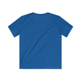 Kids Graphic Tee, Music Lover Gift for Boys and Girls, Rock Band Shirt, Neon Lightning Bolts Print, Soft Cotton Tee, Dance Party Outfit