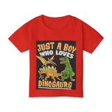 Toddler Dinosaur T-Shirt - Just a Boy Who Loves Dinosaurs