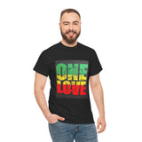 ONE LOVE Unisex Heavy Cotton Tee