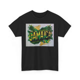 Jamaican Paradise Unisex Heavy Cotton Tee - Tropical Vibe T-Shirt