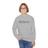 Cozy Youth Crewneck Sweatshirt for Stylish Kids, Warm and Playful, Loose Fit for Active Youngsters, Birthday Gift, Holiday Apparel, Safety