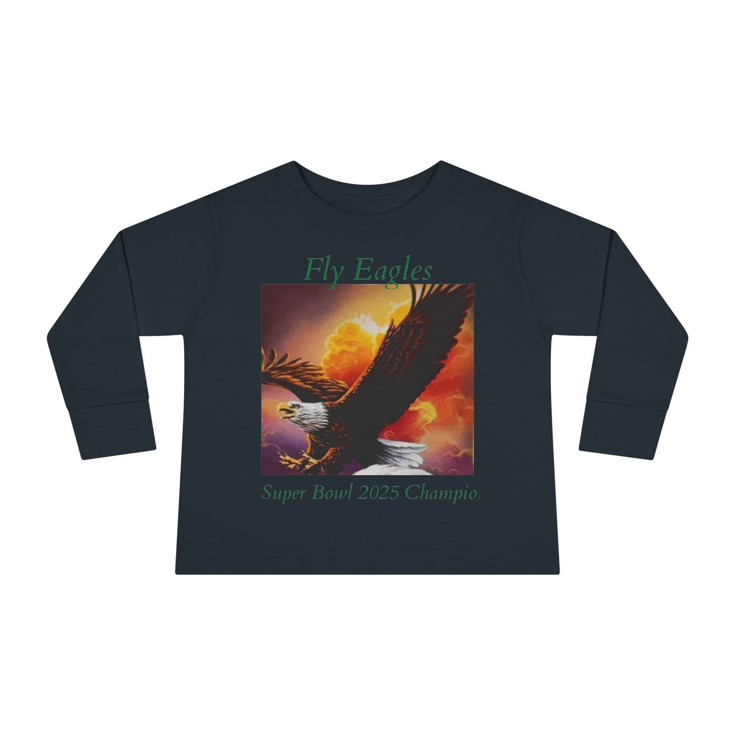 Eagles Super Bowl 2025 Champions Toddler Tee