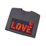 LOVE Unisex Crewneck Sweatshirt - Cozy Style for Special Occasions