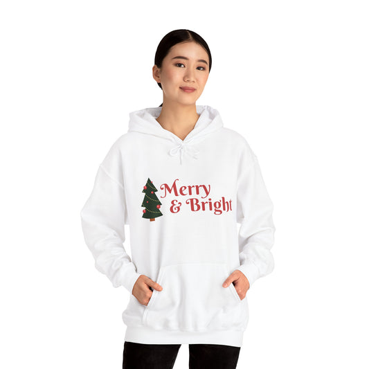 Merry & Bright Dog Lovers Hooded Sweatshirt