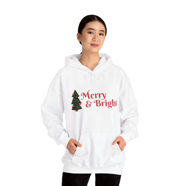 Merry & Bright Dog Lovers Hooded Sweatshirt